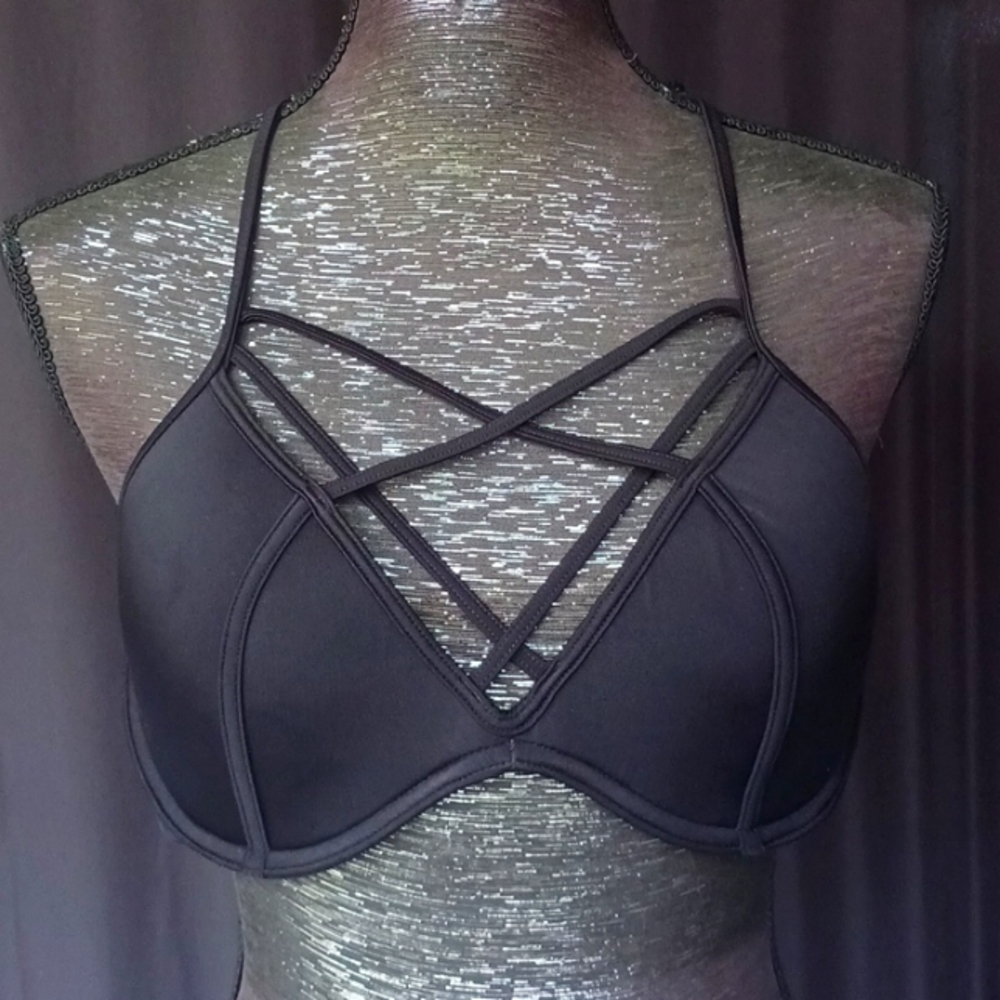 VICTORIA SECRET PINK BIKINI TOP SIZE LARGE
